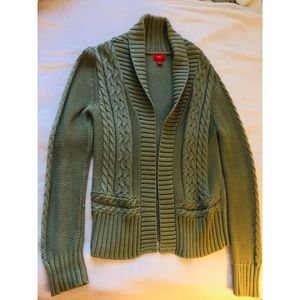 Light olive green thick Coat